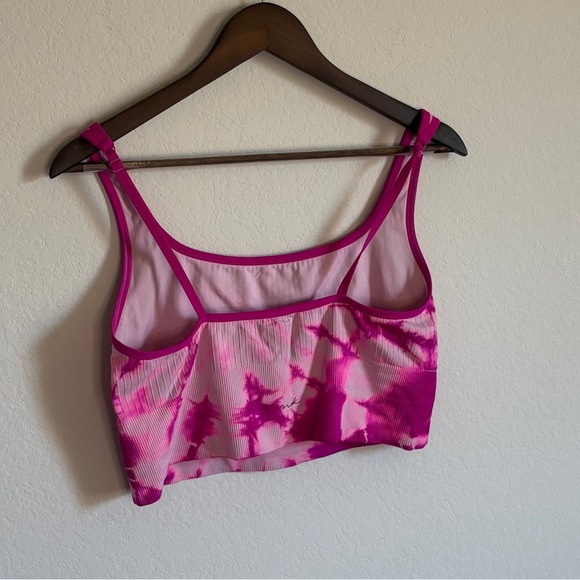 Victoria’s Secret PINK Tie-Dye Lightly-Lined Scoop Neck Sports Crop - Size XL - Picture 8 of 11